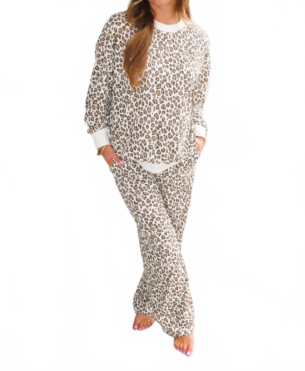NEW LE LIS savannah luxe lounge set in beige